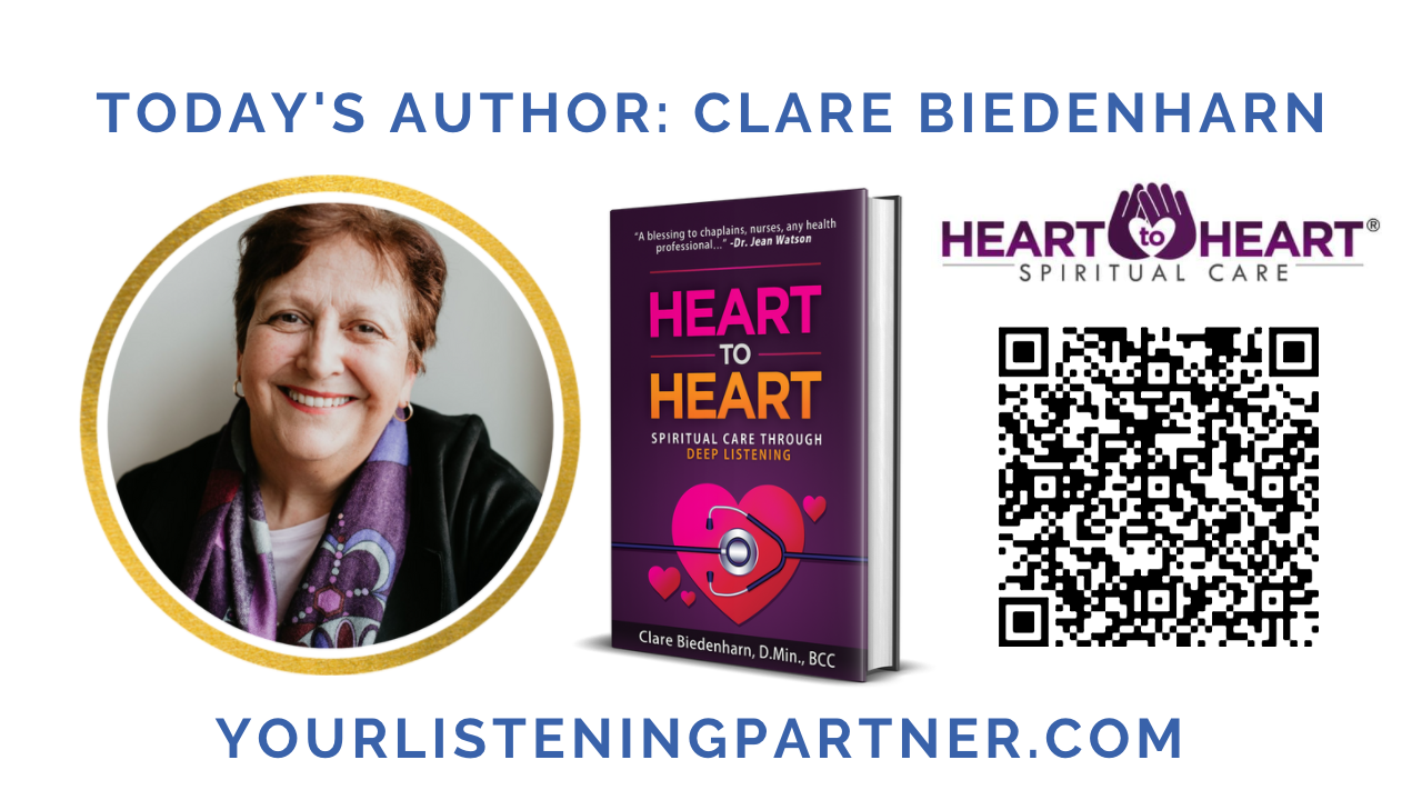 Clare Biedenharn Heart to Heart Book, Logo, QR Code